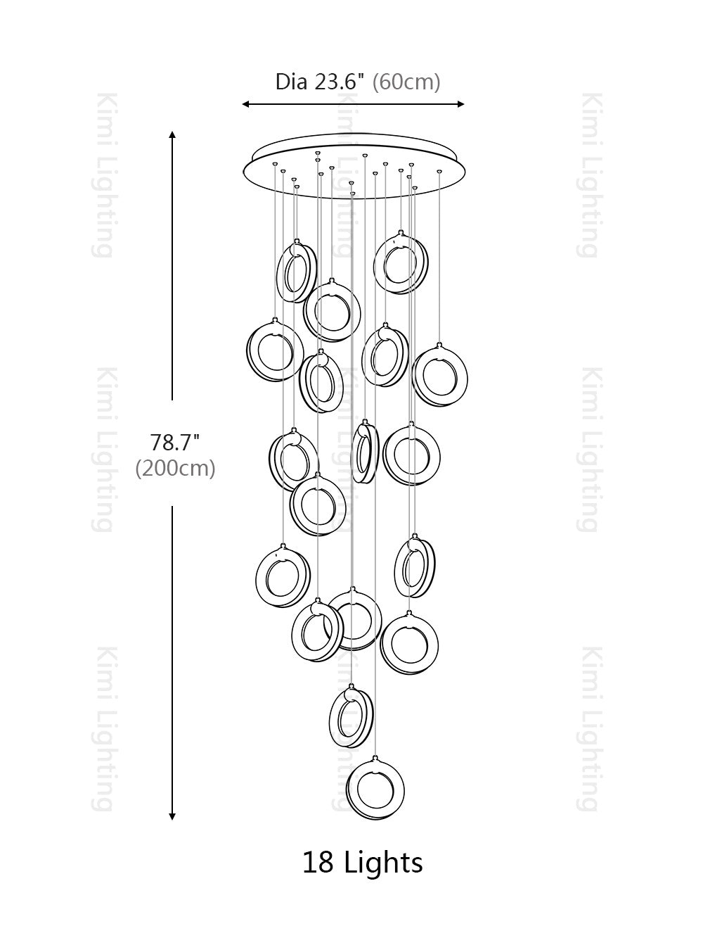 Cascade Pendant Light