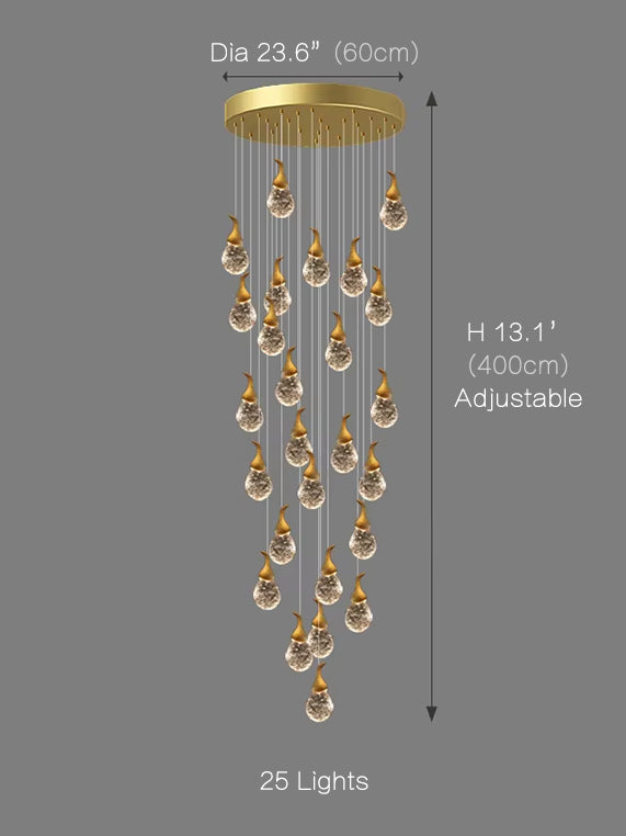 Bronze Gourd Chandelier