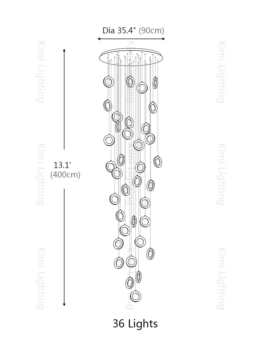 Cascade Pendant Light