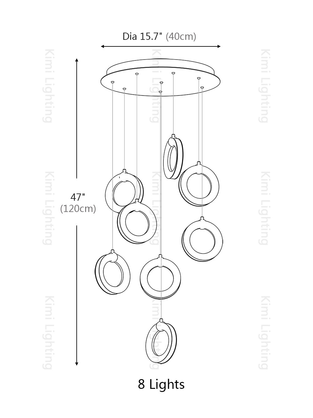 Cascade Pendant Light