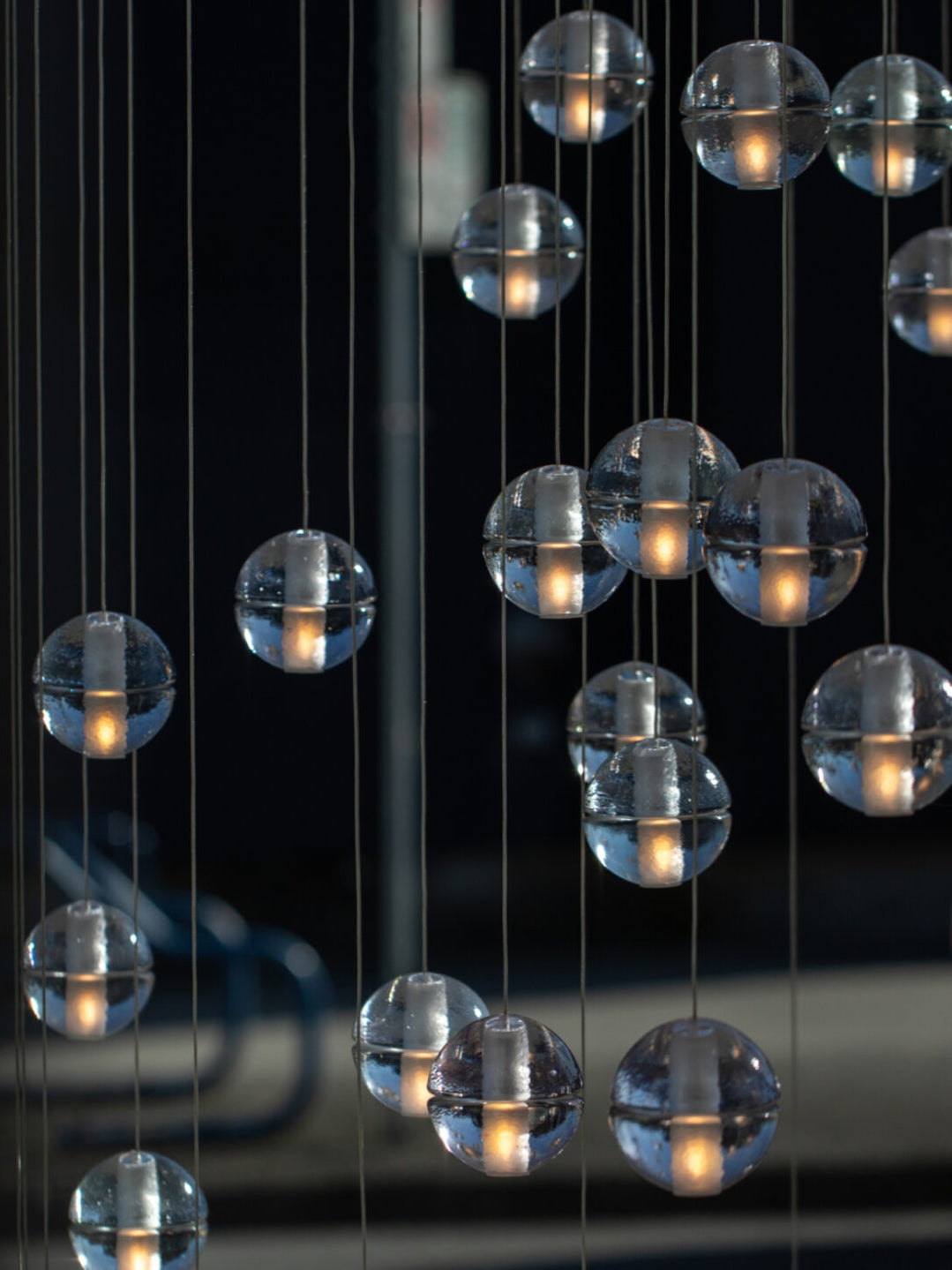 Bubble Glass Pendant Light