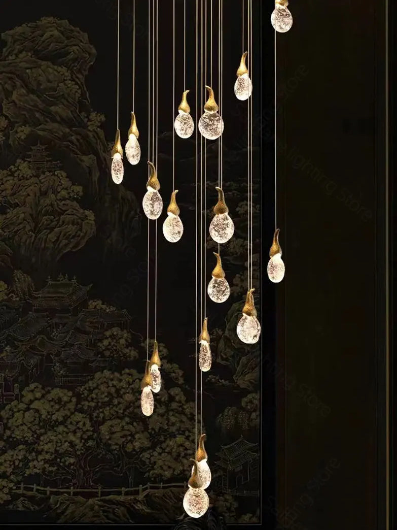 Bronze Gourd Chandelier