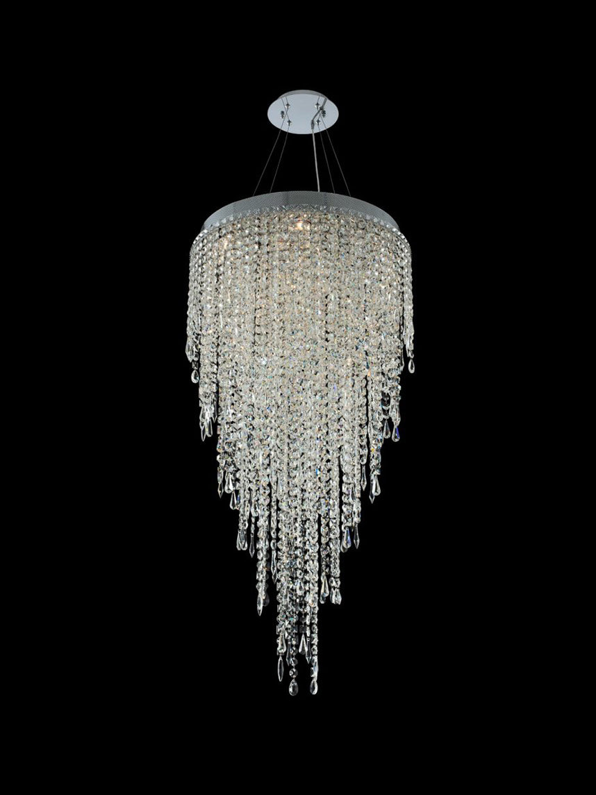 Allegri Tenuta Convertible Pendant Crystal Chandelier