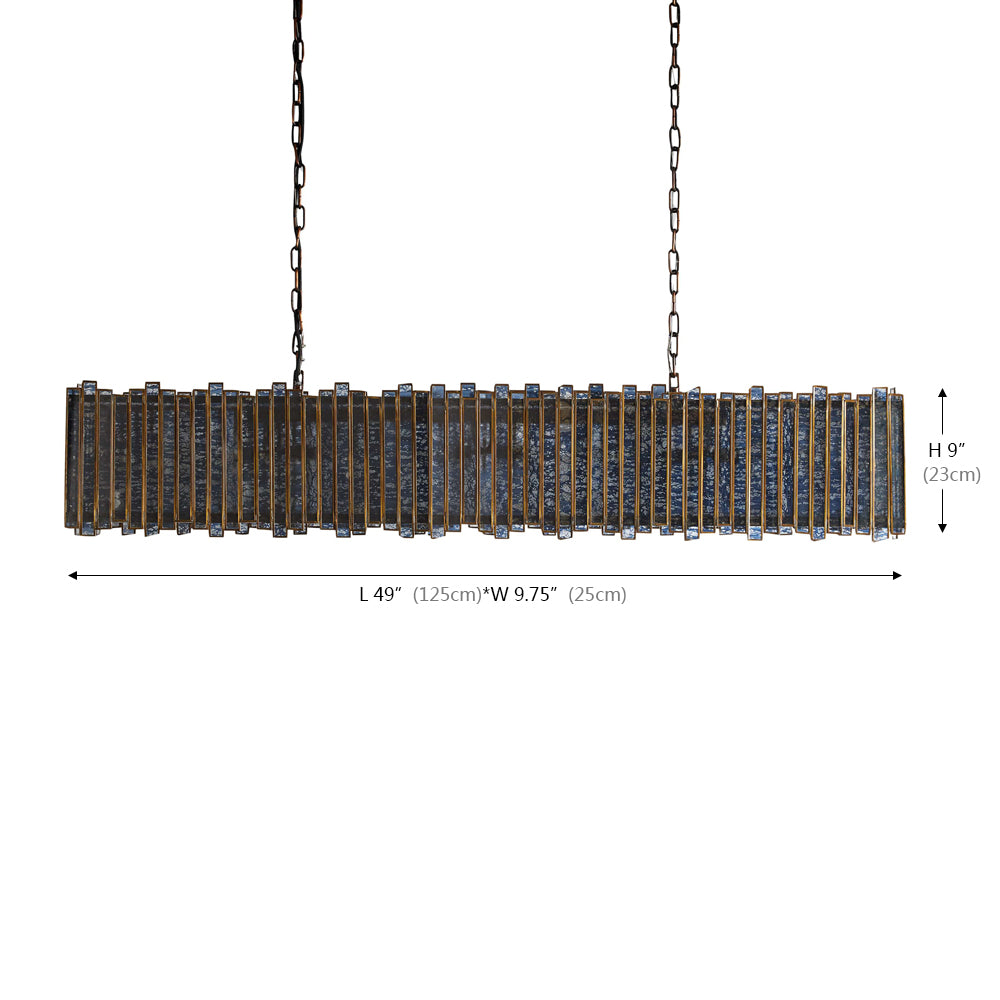 Laila Rectangular Chandelier