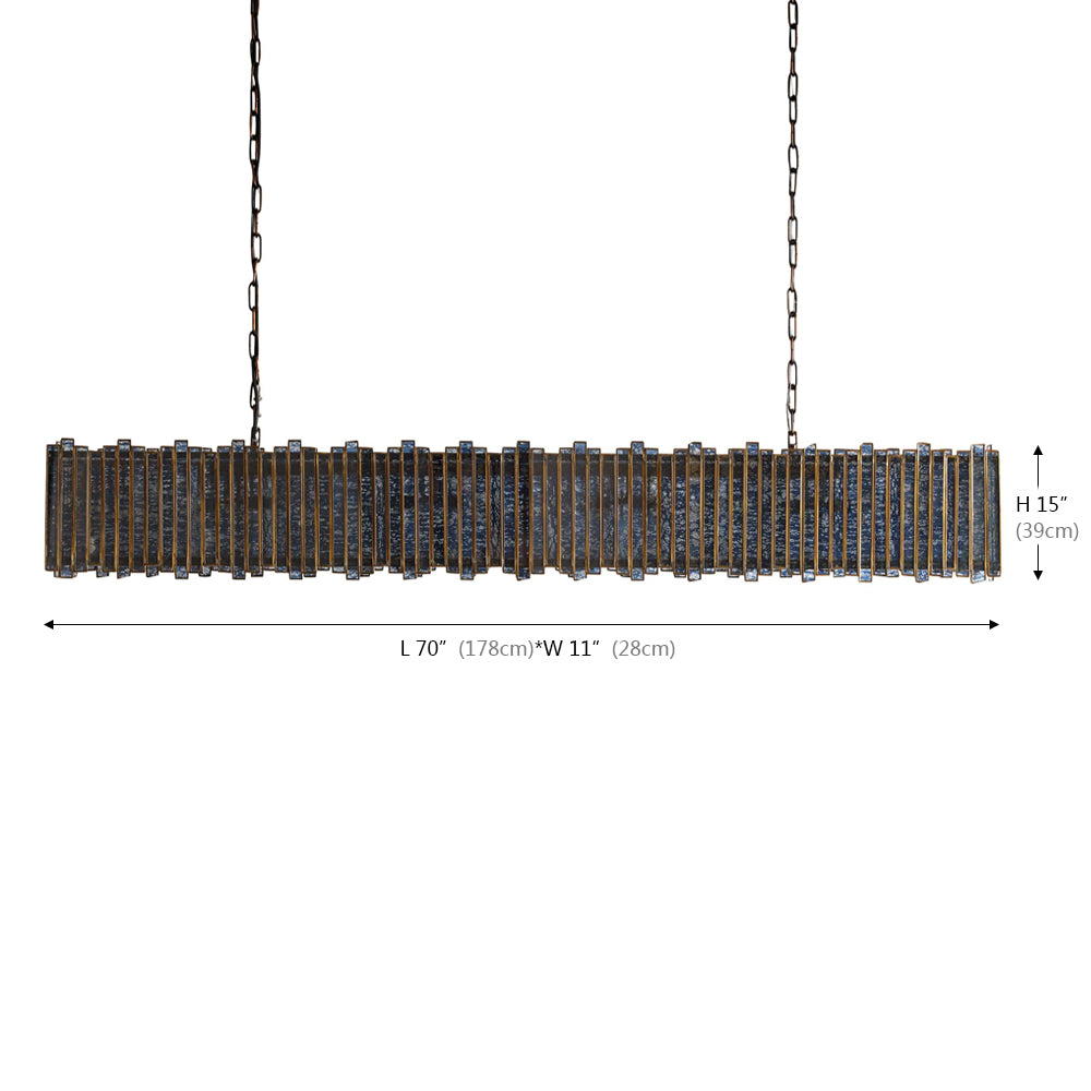 Laila Rectangular Chandelier