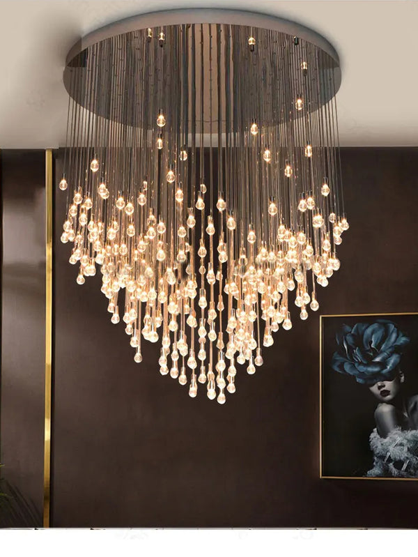 Sparkle Crystal Large Chandelier