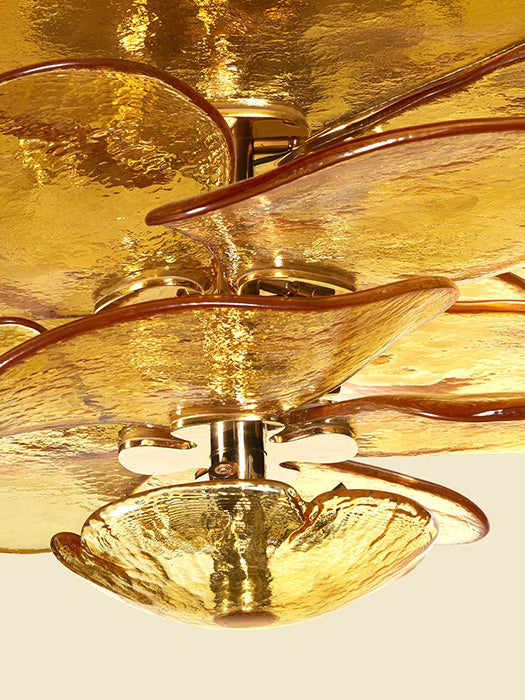 Lily Glass Chandelier