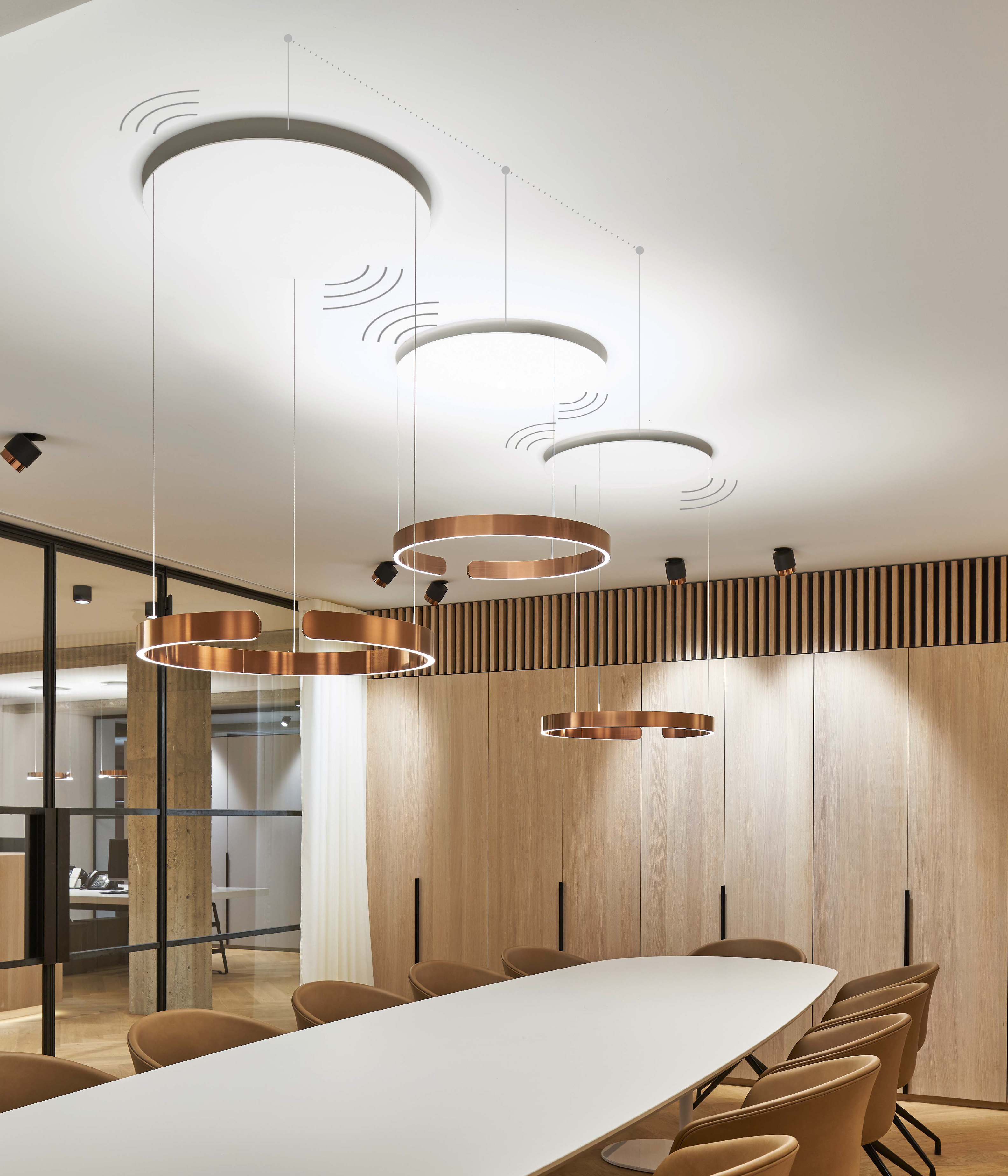 Mito Sospeso Ring Shape Pendant Light