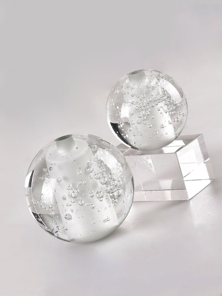 Crystal Bubble Ball Staircase Pendant Light