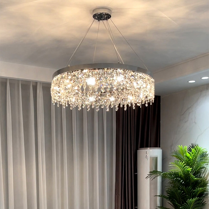 Luxury Round Crystal Chandelier