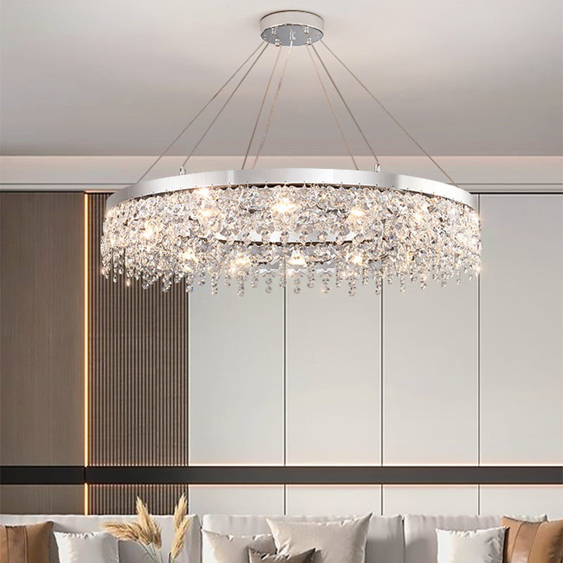 Luxury Round Crystal Chandelier