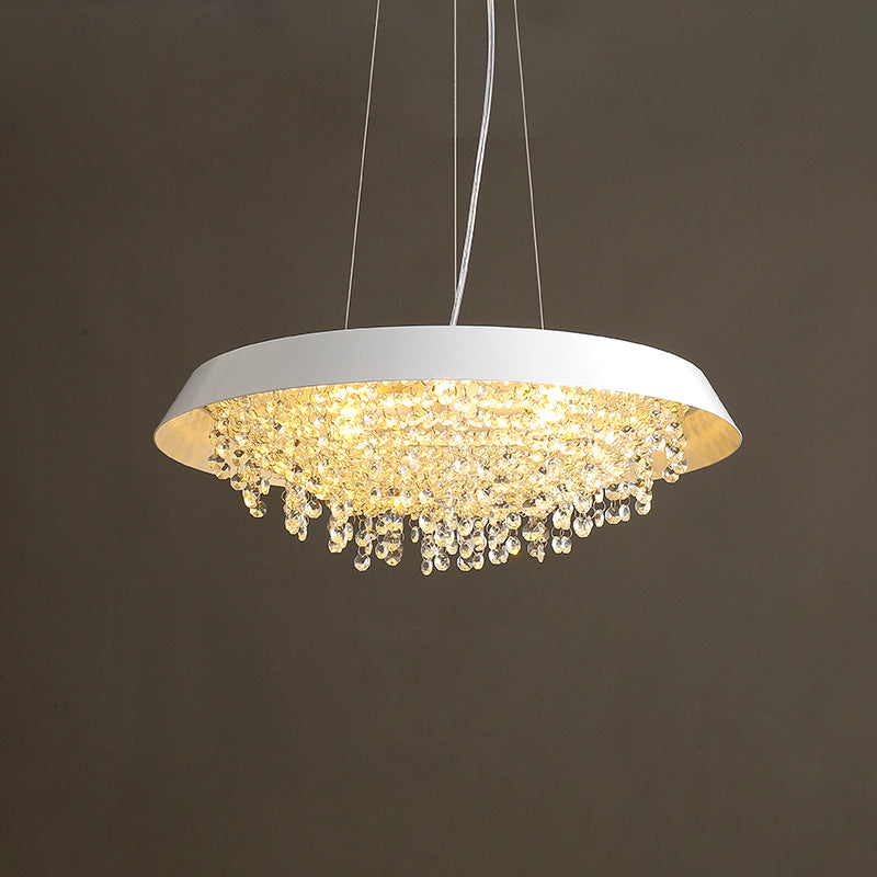 Round Crystal Chandelier Lighting