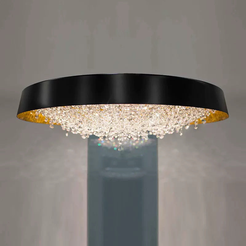 Round Crystal Chandelier Lighting