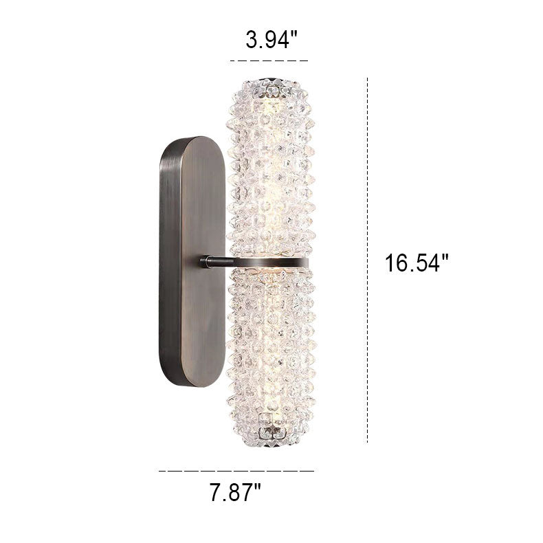 Modern Crystal Glass Wall Sconce