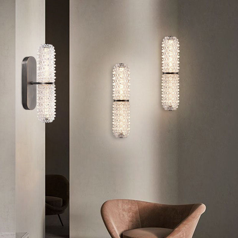 Modern Crystal Glass Wall Sconce