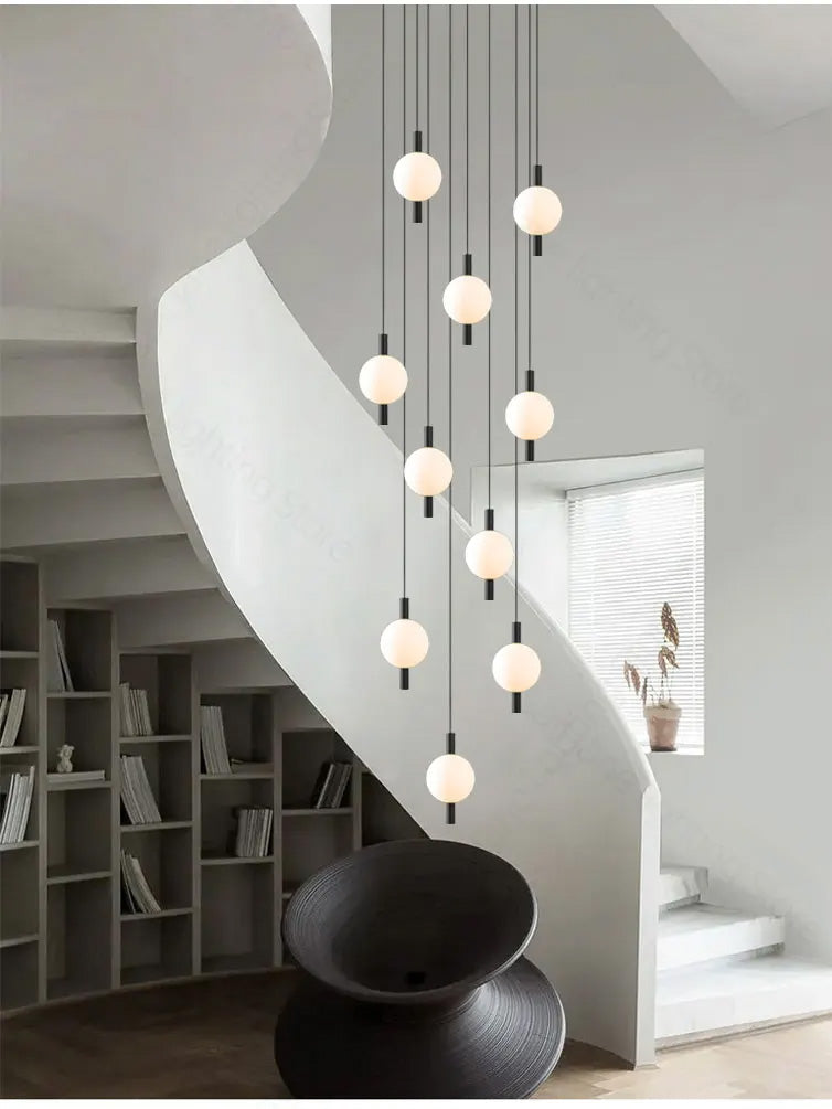 Unique String Ball Pendant Light