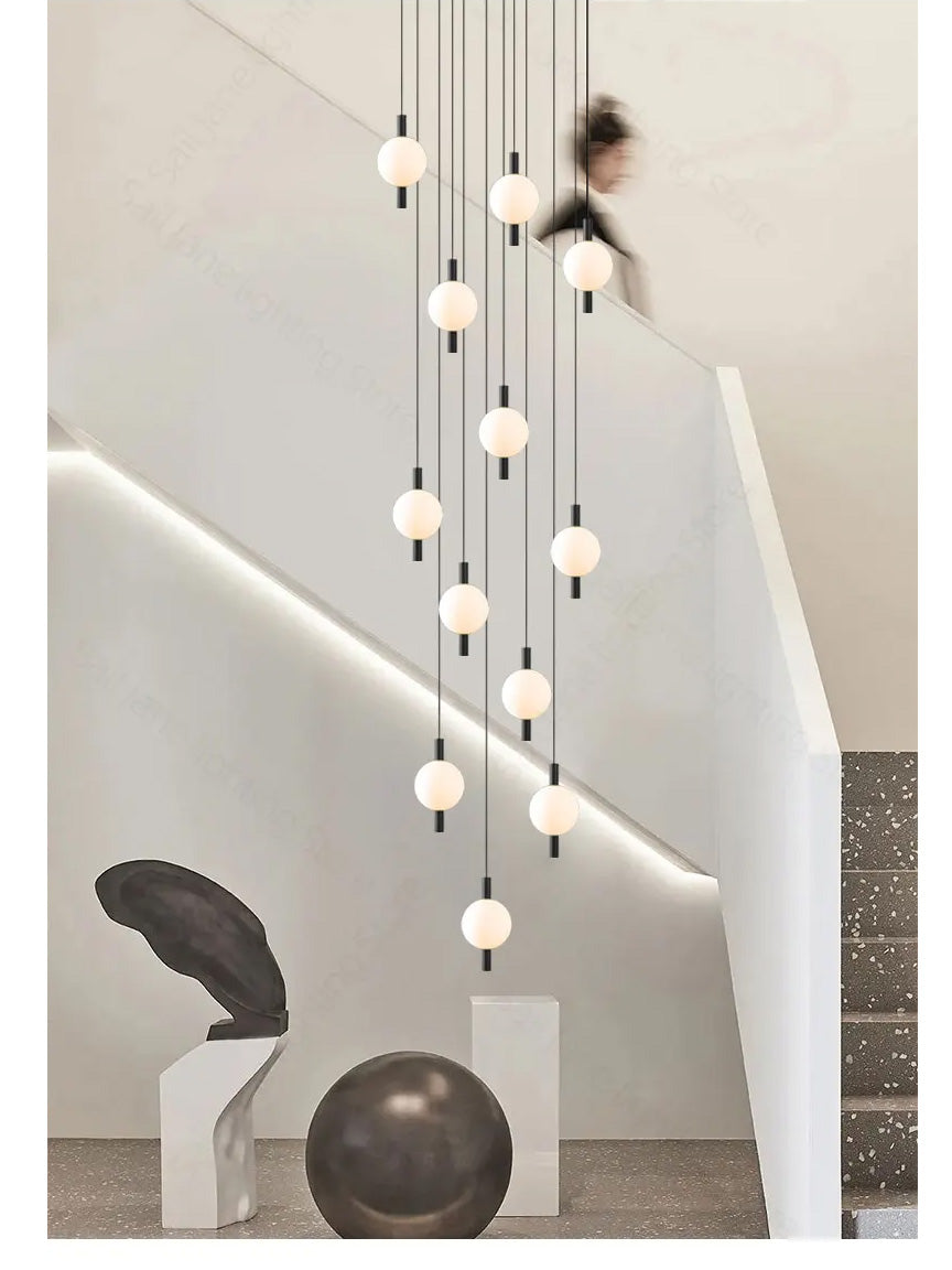 Unique String Ball Pendant Light