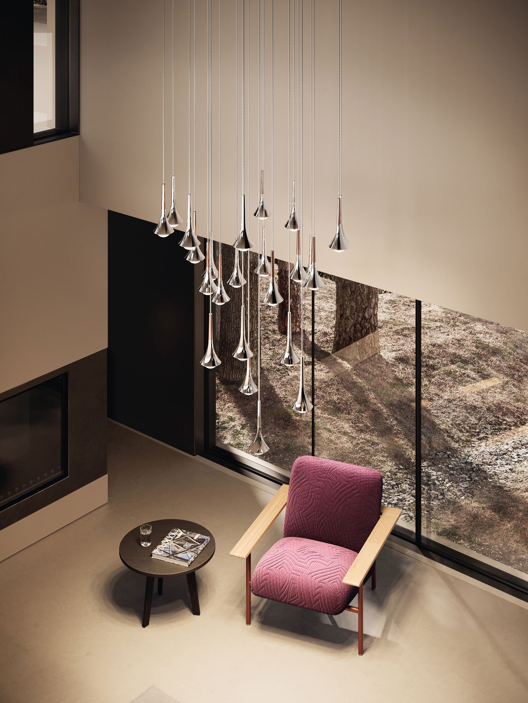 Rain Cluster Suspension Pendant Lighting