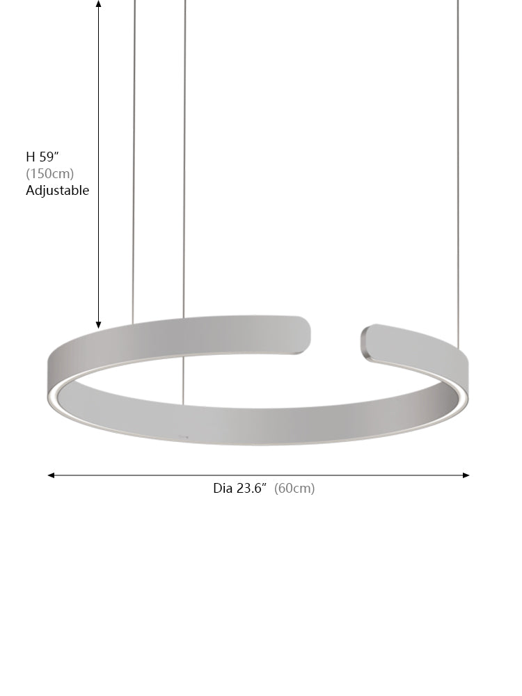 Mito Sospeso Ring Shape Pendant Light