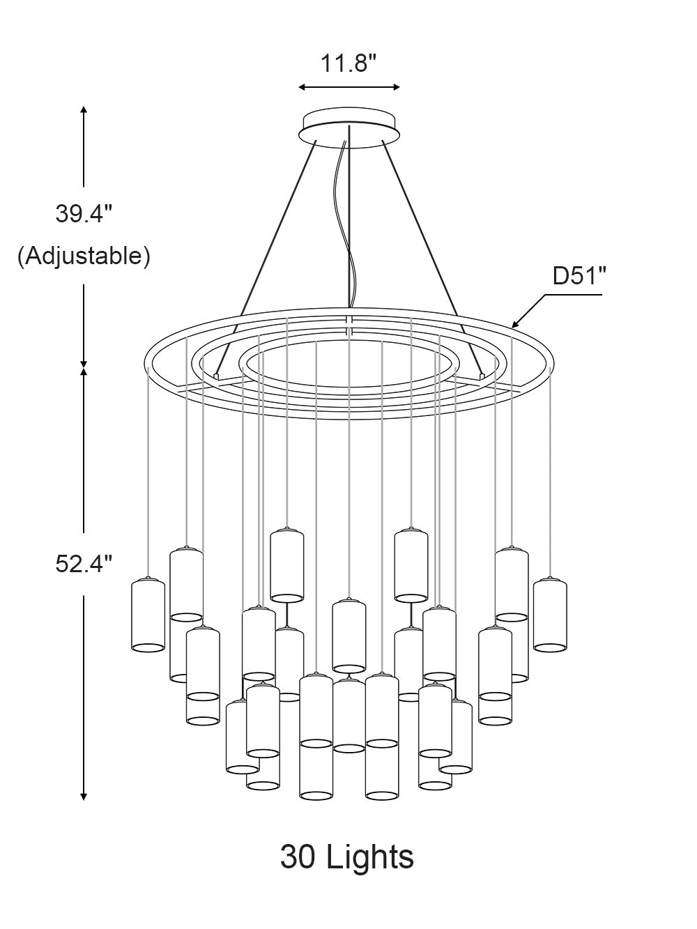 Cirio Glass Pendant Light