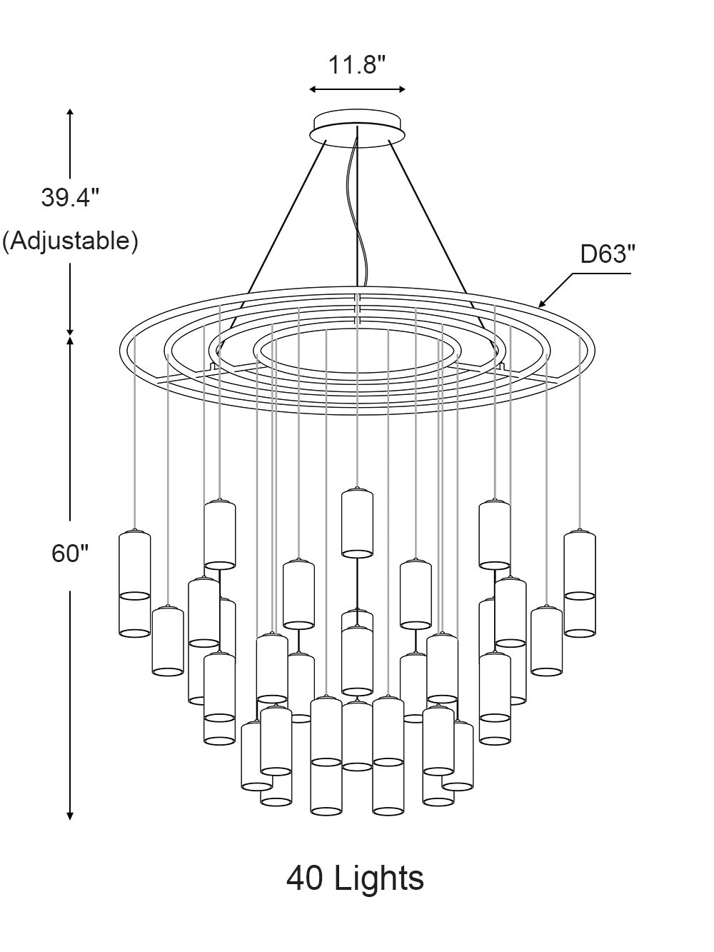 Cirio Glass Pendant Light