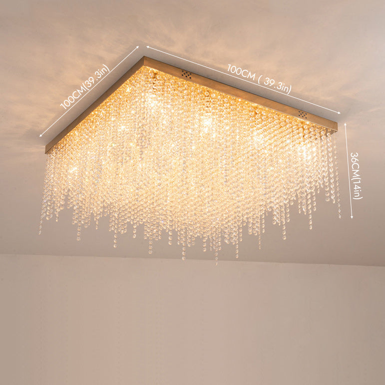 Modern Crystal Ceiling Lighting